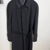 Cappotto doppiopetto in lana grigio scuro di Pierre Cardin