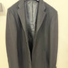 Cappotto in misto lana vergine nero Calvin Klein