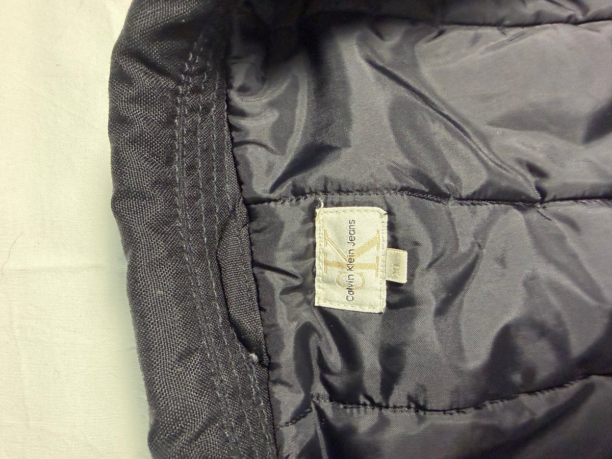 Giaccone caban doppiopetto Calvin Klein Jeans nero taglia XL