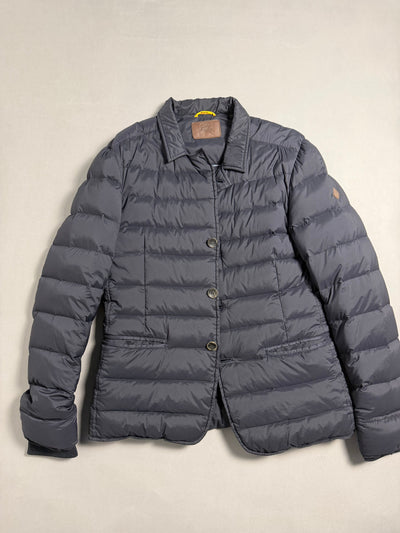 Giacca piumino trapuntata stile blazer Roy Roger's grigio scuro