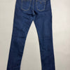 Vista posteriore dei jeans GUESS con tasche e logo a triangolo