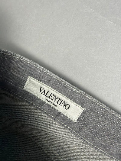 Etichetta in tessuto Valentino cucita all'interno del girovita
