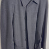 Cappotto doppiopetto in lana grigio scuro di Pierre Cardin